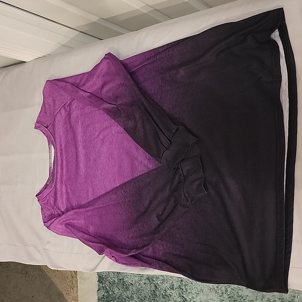 Purple ombre tunic